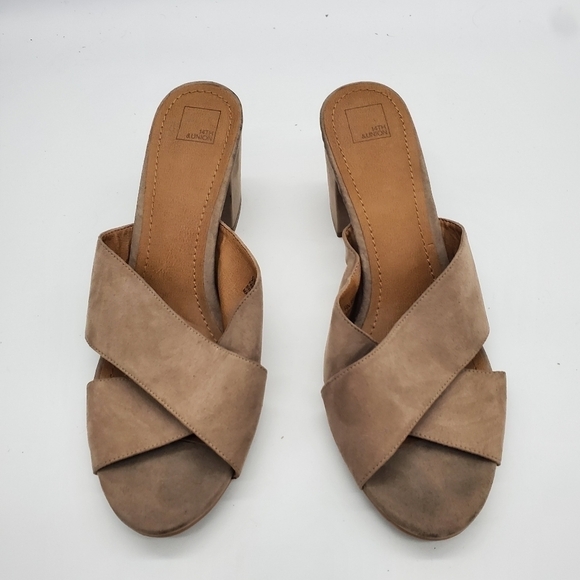 14th & Union Hayzel-Fab Block Heels Slip On Shoes Women's Size 9M - Picture 9 of 14